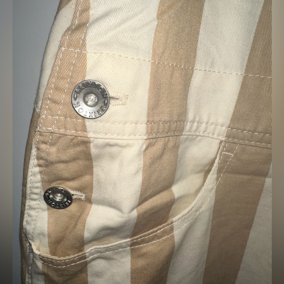 Brixton Striped Overalls - Picture 6 of 8